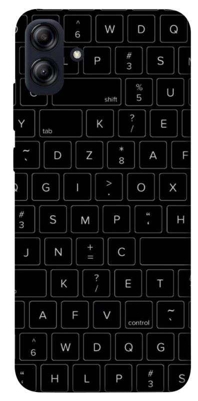 Чохол itsPrint Keyboard для Samsung Galaxy A04e, black, купити оптом з доставкою