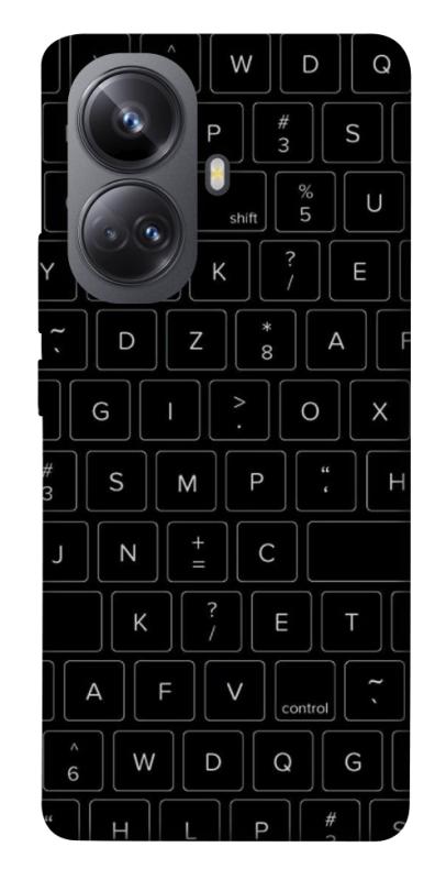Чохол itsPrint Keyboard для Realme 10 Pro+, black, купити оптом з доставкою