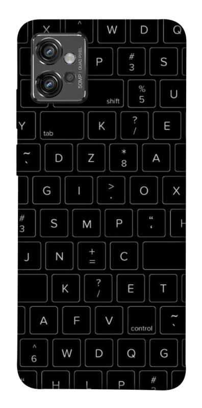 Чохол itsPrint Keyboard для Motorola Moto G32, black, купити оптом з доставкою