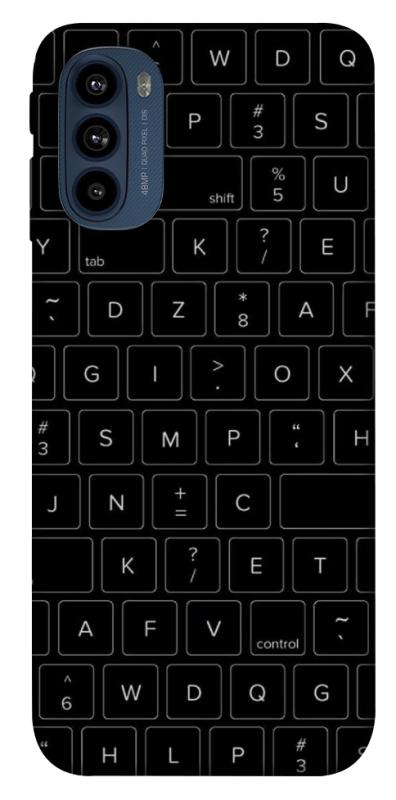 Чохол itsPrint Keyboard для Motorola Moto G41, black, купити оптом з доставкою