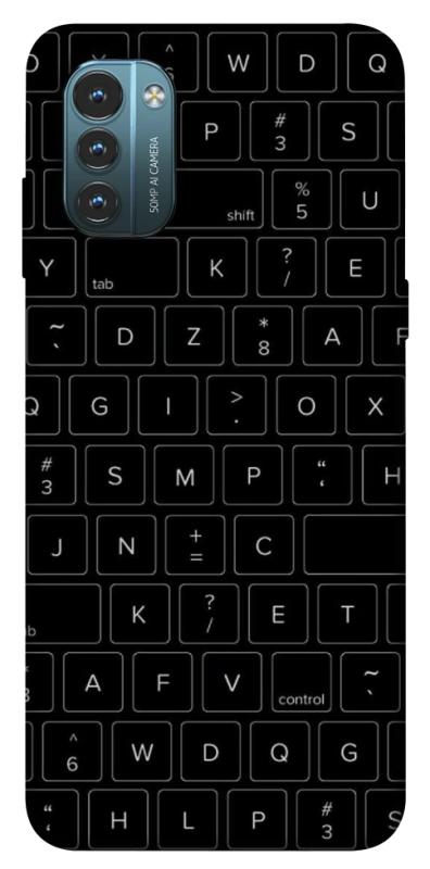 Чохол itsPrint Keyboard для Nokia G21, black, купити оптом з доставкою