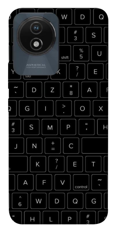 Чохол itsPrint Keyboard для Vivo Y02, black, купити оптом з доставкою