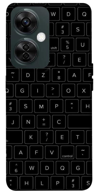 Чохол itsPrint Keyboard для OnePlus Nord CE 3 Lite, black, купити оптом з доставкою