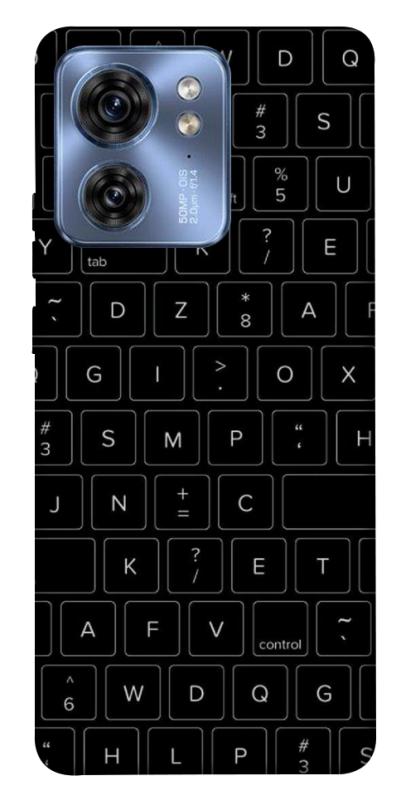 Чохол itsPrint Keyboard для Motorola Edge 40, black, купити оптом з доставкою