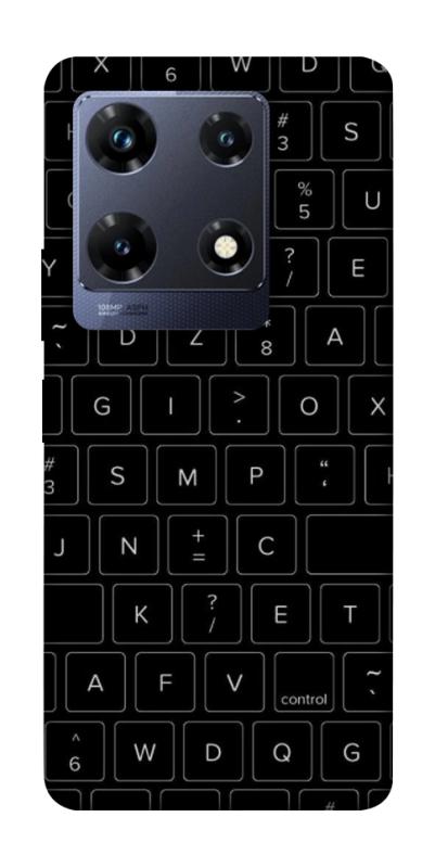 Чохол itsPrint Keyboard для Infinix Note 30 Pro, black, купити оптом з доставкою