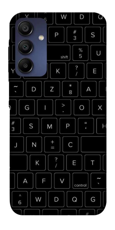 Чохол itsPrint Keyboard для Samsung Galaxy A15 4G/5G, black, купити оптом з доставкою