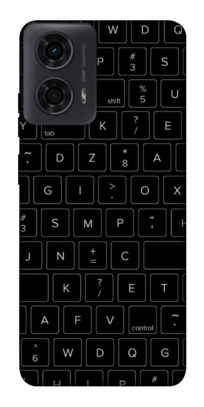 Чохол itsPrint Keyboard для Motorola Moto G24, black, купити оптом з доставкою