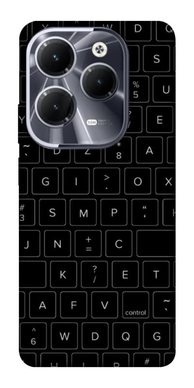 Чохол itsPrint Keyboard для Infinix Hot 40, black, купити оптом з доставкою