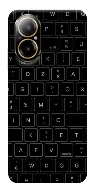 Чохол itsPrint Keyboard для Realme C67 4G, black, купити оптом з доставкою