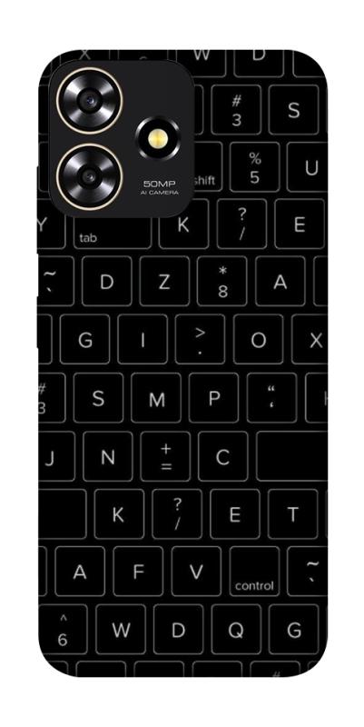 Чохол itsPrint Keyboard для ZTE Blade A73 4G, black, купити оптом з доставкою