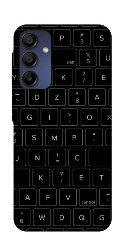Чохол itsPrint Keyboard для Samsung Galaxy A16 4G/5G, black, купити оптом з доставкою