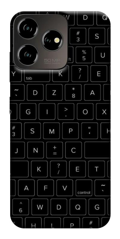 Чохол itsPrint Keyboard для ZTE Blade V50 Desing 4G, black, купити оптом з доставкою