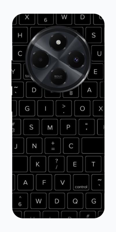 Чохол itsPrint Keyboard для Xiaomi Redmi 14C / Poco C75, black, купити оптом з доставкою