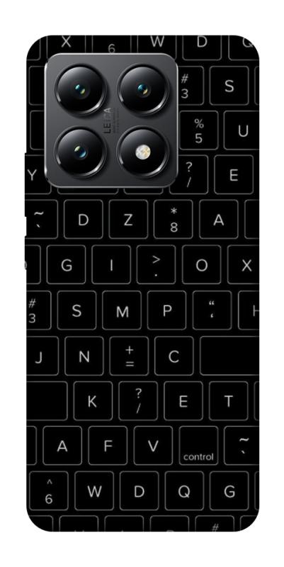 Чехол itsPrint Keyboard для Xiaomi 14T, black, купить оптом с доставкой