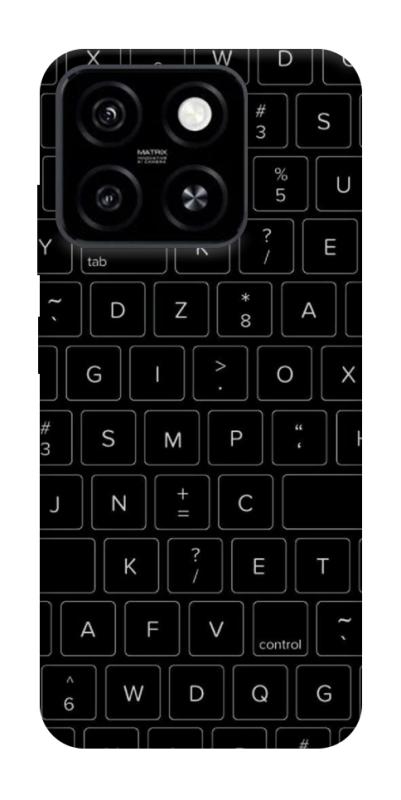 Чохол itsPrint Keyboard для ZTE Blade A55 4G, black, купити оптом з доставкою