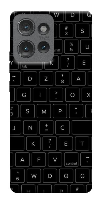Чехол itsPrint Keyboard для Motorola Edge 50, black, купить оптом с доставкой