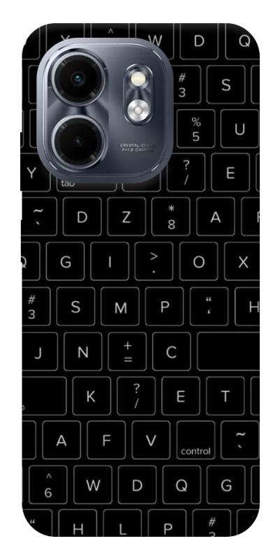 Чохол itsPrint Keyboard для Infinix Smart 9 4G / Hot 50i, black, купити оптом з доставкою