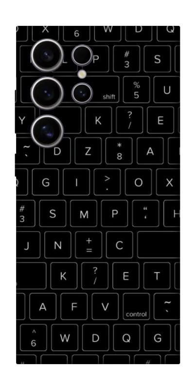 Чохол itsPrint Keyboard для Samsung Galaxy S25 Ultra, black, купити оптом з доставкою