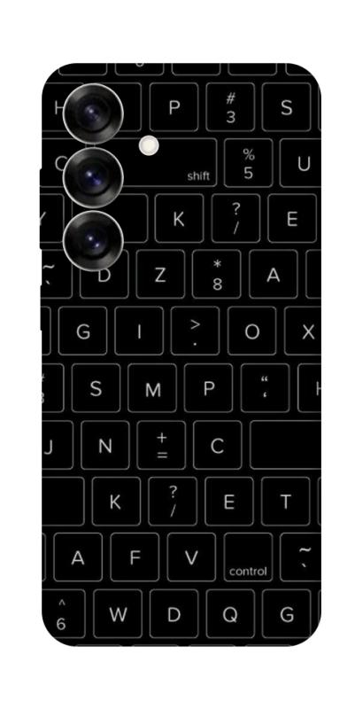 Чохол itsPrint Keyboard для Samsung Galaxy S25, black, купити оптом з доставкою