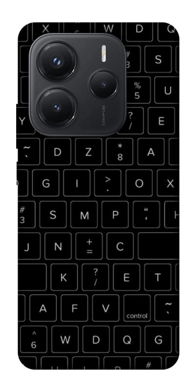 Чохол itsPrint Keyboard для Xiaomi Redmi Note 14 5G, black, купити оптом з доставкою