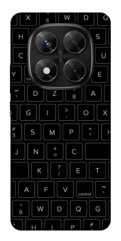 Чохол itsPrint Keyboard для Xiaomi Redmi Note 14 Pro 5G, black, купити оптом з доставкою
