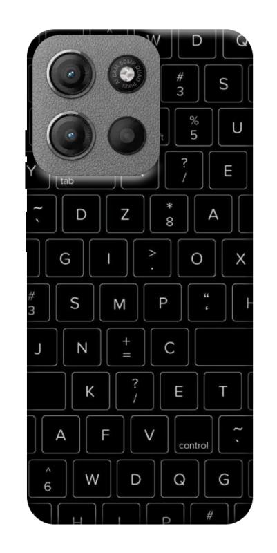 Чохол itsPrint Keyboard для Motorola Moto G15 4G, black, купити оптом з доставкою