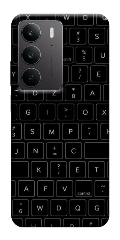 Чохол itsPrint Keyboard для Realme C75, black, купити оптом з доставкою