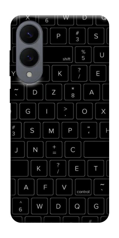 Чохол itsPrint Keyboard для Samsung Galaxy S25 Edge, black, купити оптом з доставкою