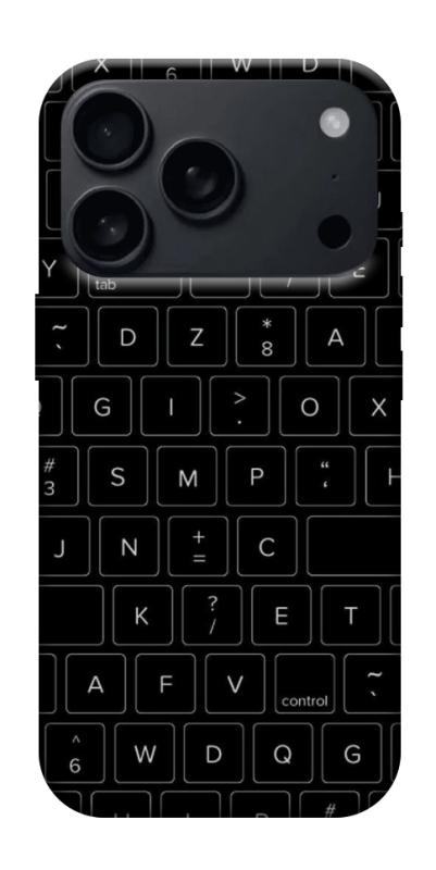 Чехол itsPrint Keyboard для Apple iPhone 17 Pro Max (6.9"), black, купить оптом с доставкой