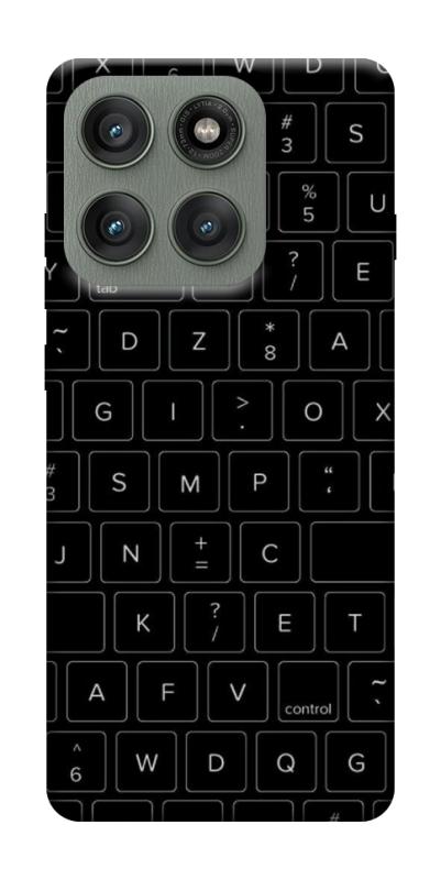 Чехол itsPrint Keyboard для Motorola Edge 60 Pro, black, купить оптом с доставкой