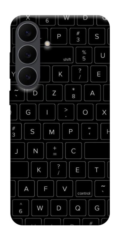 Чохол itsPrint Keyboard для Samsung Galaxy S25 FE, black, купити оптом з доставкою