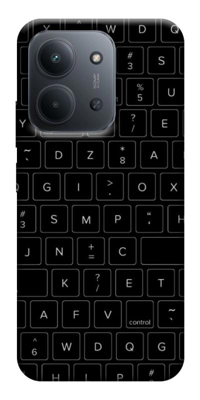 Чехол itsPrint Keyboard для Xiaomi Redmi 15C (EU), black, купить оптом с доставкой
