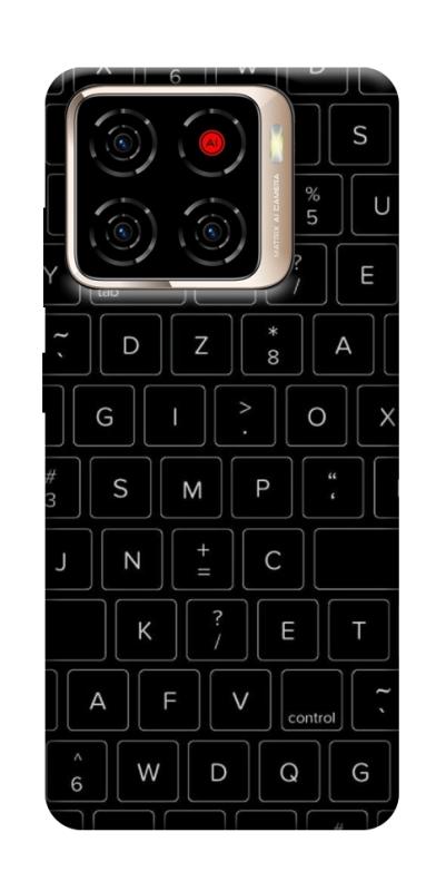 Чохол itsPrint Keyboard для ZTE Blade A56, black, купити оптом з доставкою