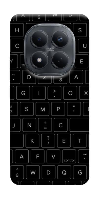Чехол itsPrint Keyboard для Xiaomi Redmi Note 15 Pro 4G, black, купить оптом с доставкой