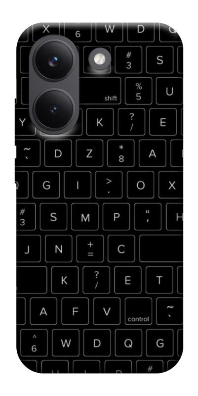 Чохол itsPrint Keyboard для Xiaomi Poco X8 Pro, black, купити оптом з доставкою
