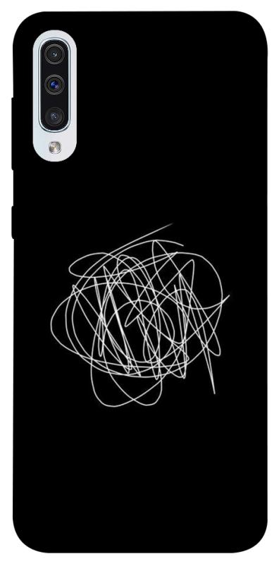 Чохол itsPrint Scribble для Samsung Galaxy A50 (A505F) / A50s / A30s, black, купити оптом з доставкою