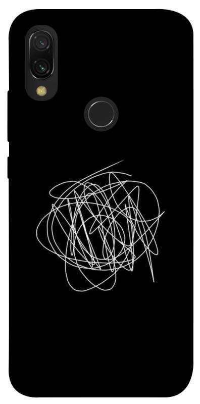 Чохол itsPrint Scribble для Xiaomi Redmi 7, black, купити оптом з доставкою
