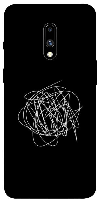 Чохол itsPrint Scribble для OnePlus 7, black, купити оптом з доставкою