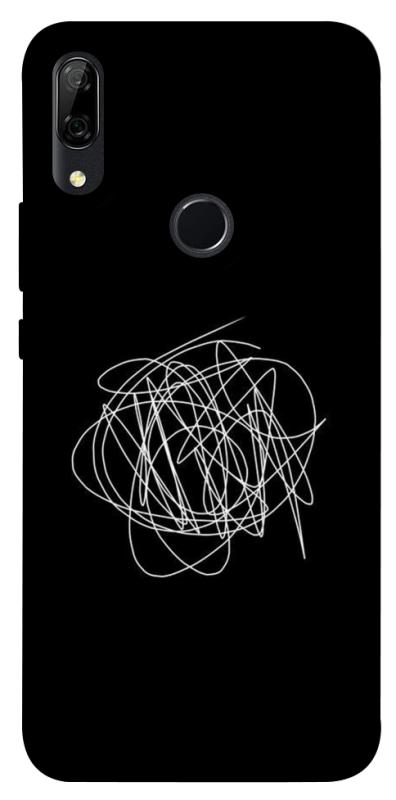Чохол itsPrint Scribble для Huawei P Smart Z, black, купити оптом з доставкою