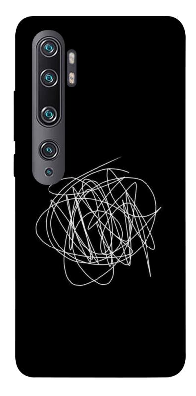 Чохол itsPrint Scribble для Xiaomi Mi Note 10 / Note 10 Pro / Mi CC9 Pro, black, купити оптом з доставкою