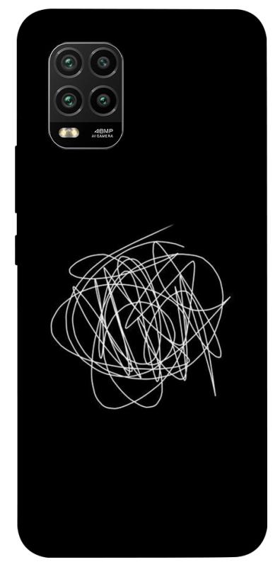 Чохол itsPrint Scribble для Xiaomi Mi 10 Lite, black, купити оптом з доставкою