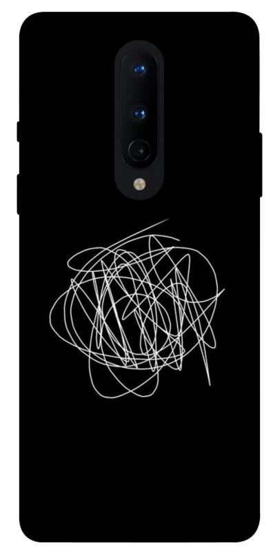 Чохол itsPrint Scribble для OnePlus 8, black, купити оптом з доставкою