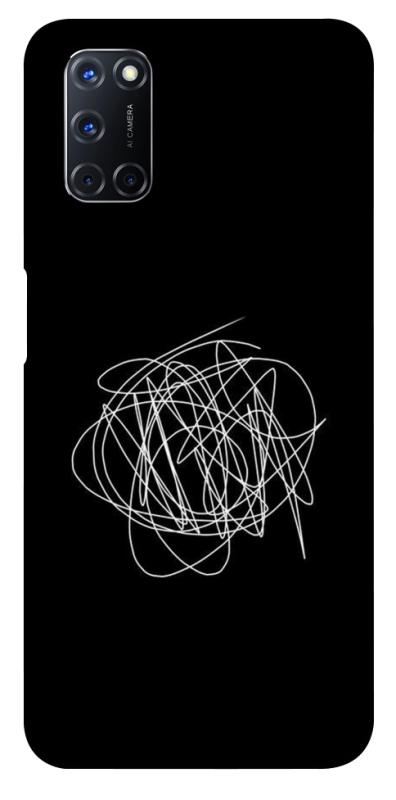 Чохол itsPrint Scribble для Oppo A52 / A72 / A92, black, купити оптом з доставкою