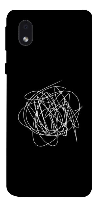 Чохол itsPrint Scribble для Samsung Galaxy M01 Core / A01 Core, black, купити оптом з доставкою