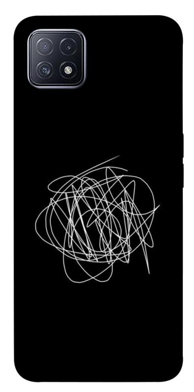 Чохол itsPrint Scribble для Oppo A73, black, купити оптом з доставкою