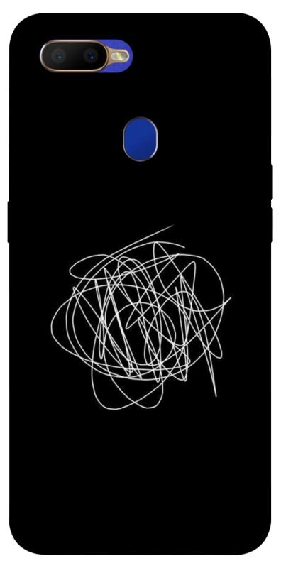 Чохол itsPrint Scribble для Oppo A5s / Oppo A12, black, купити оптом з доставкою