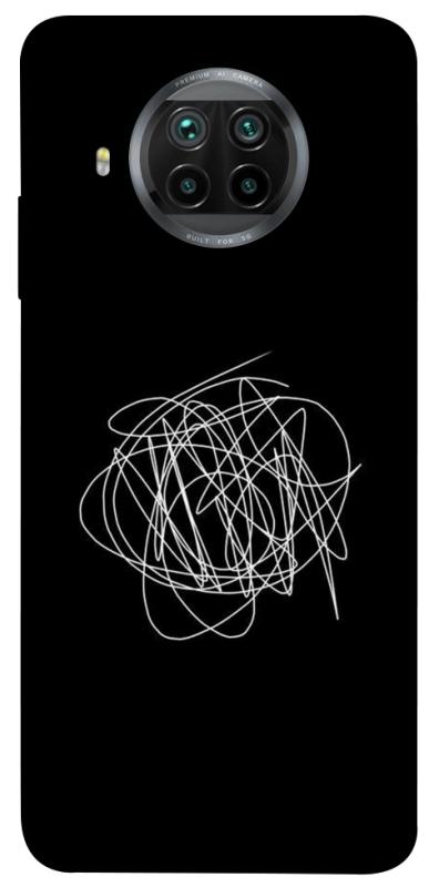 Чохол itsPrint Scribble для Xiaomi Mi 10T Lite / Redmi Note 9 Pro 5G, black, купити оптом з доставкою
