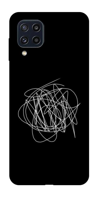 Чохол itsPrint Scribble для Samsung Galaxy M32, black, купити оптом з доставкою
