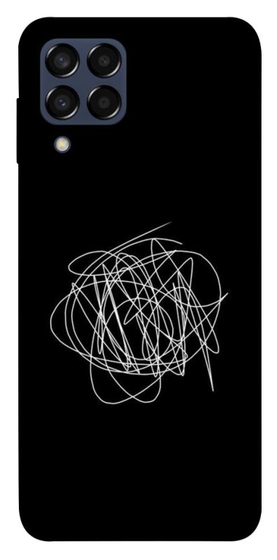 Чохол itsPrint Scribble для Samsung Galaxy M33 5G, black, купити оптом з доставкою