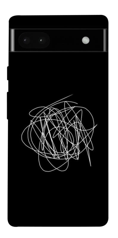 Чохол itsPrint Scribble для Google Pixel 6a, black, купити оптом з доставкою